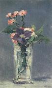Carnations and Clematis in a Crystal Vase (mk40), Edouard Manet